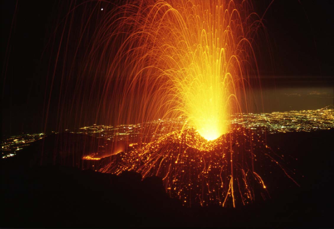 Photo:  Volcano Etna Eruption 02